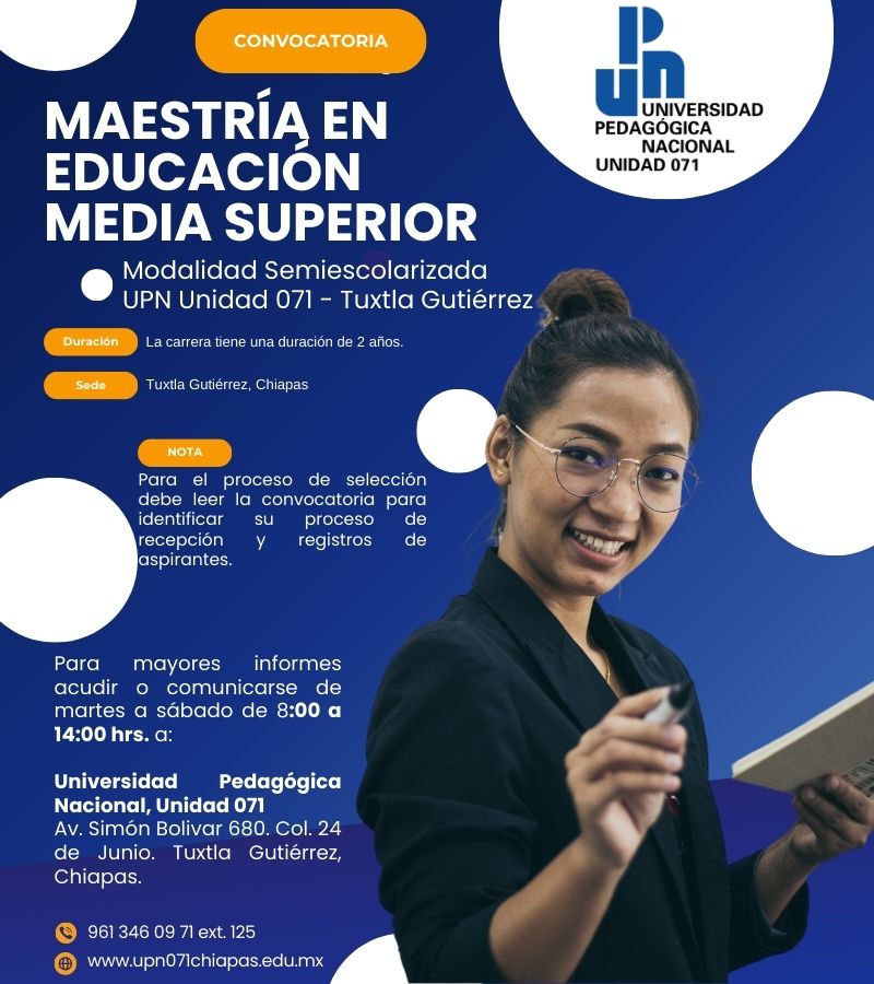 Maestría en Psicología Educativa